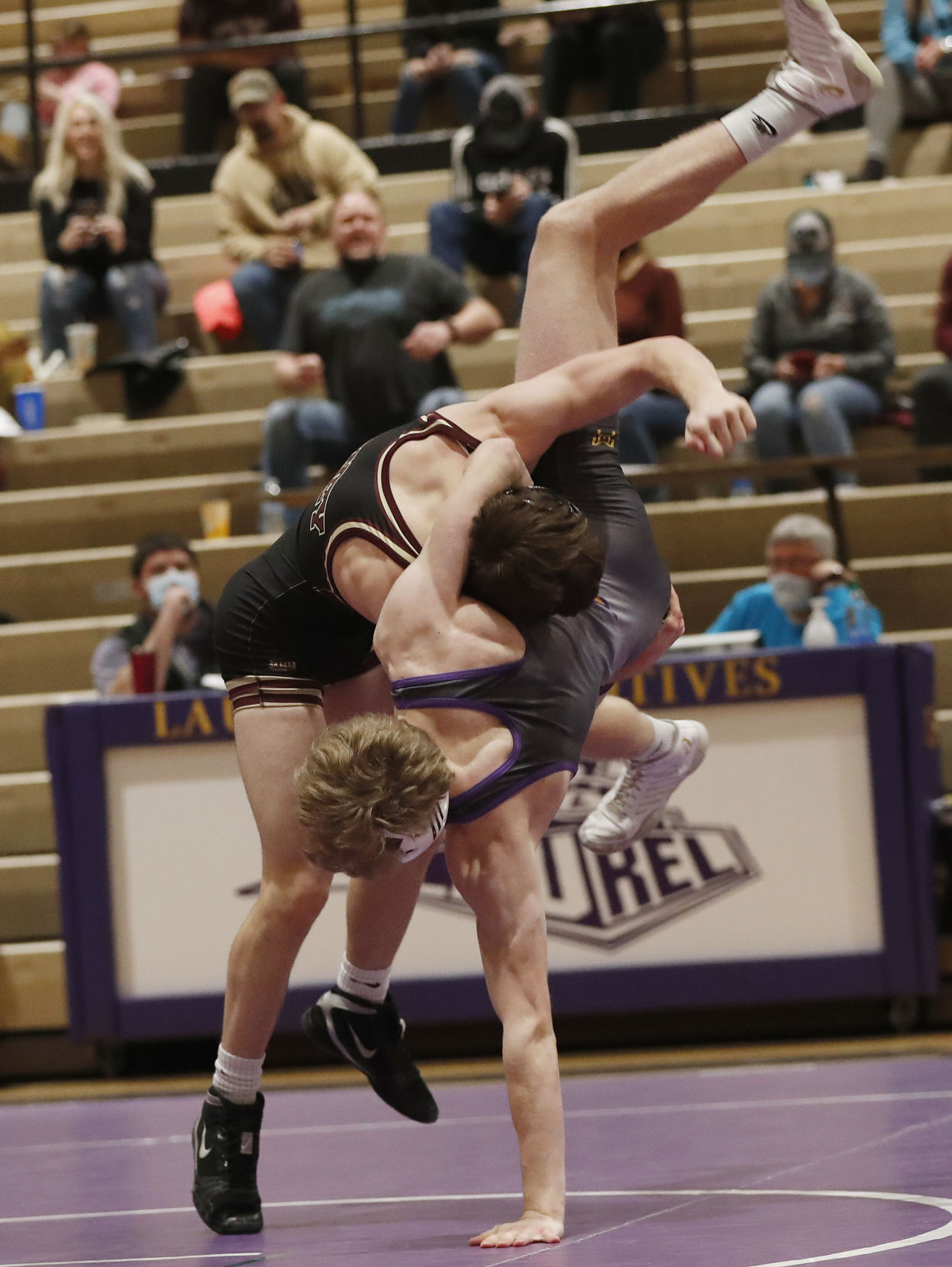 Laurel wrestling meet